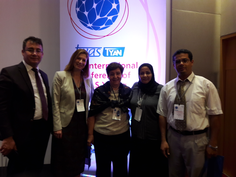 Yusuf Baran (Turkey), Patricia Zancan (Brazil and Meeting local organizer), Silvia Barros (IUTOX EC), Jalila Ban Salah-Abbes (Tunisia) and Samir Abbes (Tunisia)