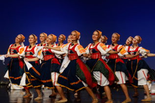 Slovak artistic ensemble Lúčnica